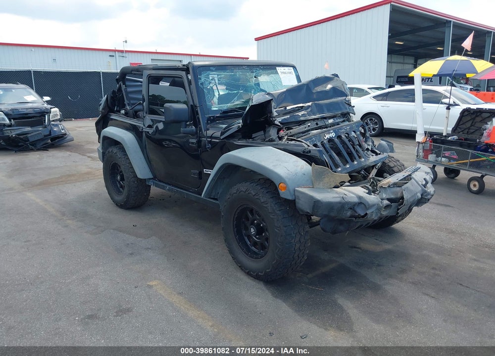 2012 JEEP WRANGLER SPORT VIN: 1C4AJWAG7CL191483