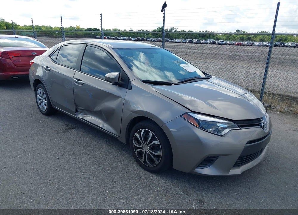 2016 TOYOTA COROLLA LE VIN: 5YFBURHE0GP457828