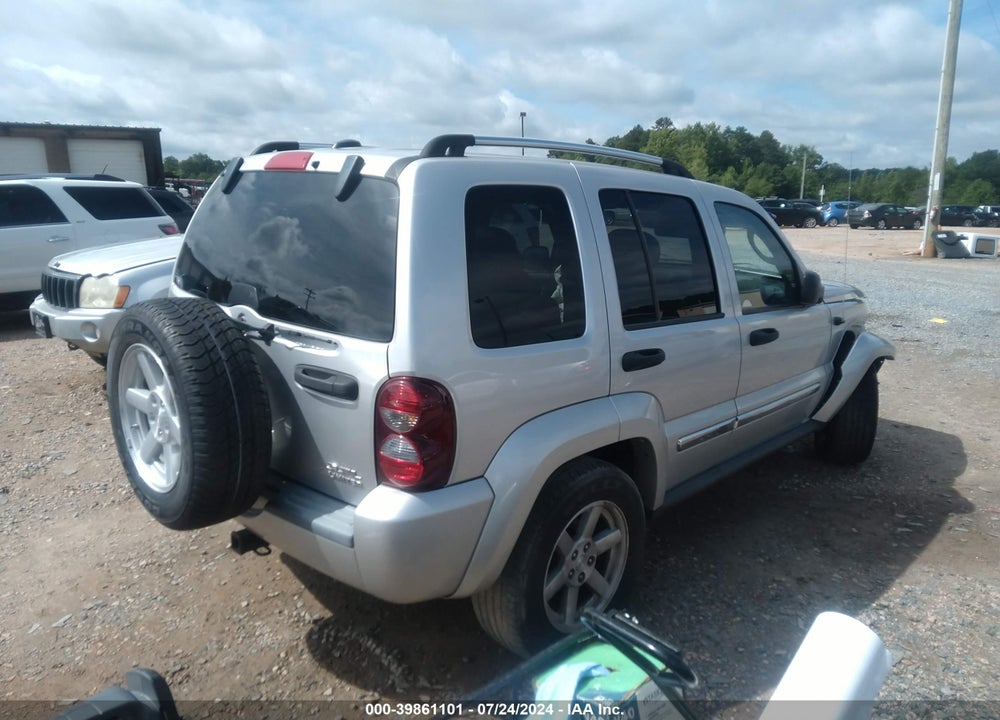 2005 JEEP LIBERTY LIMITED EDITION VIN: 1J4GL58K55W701222