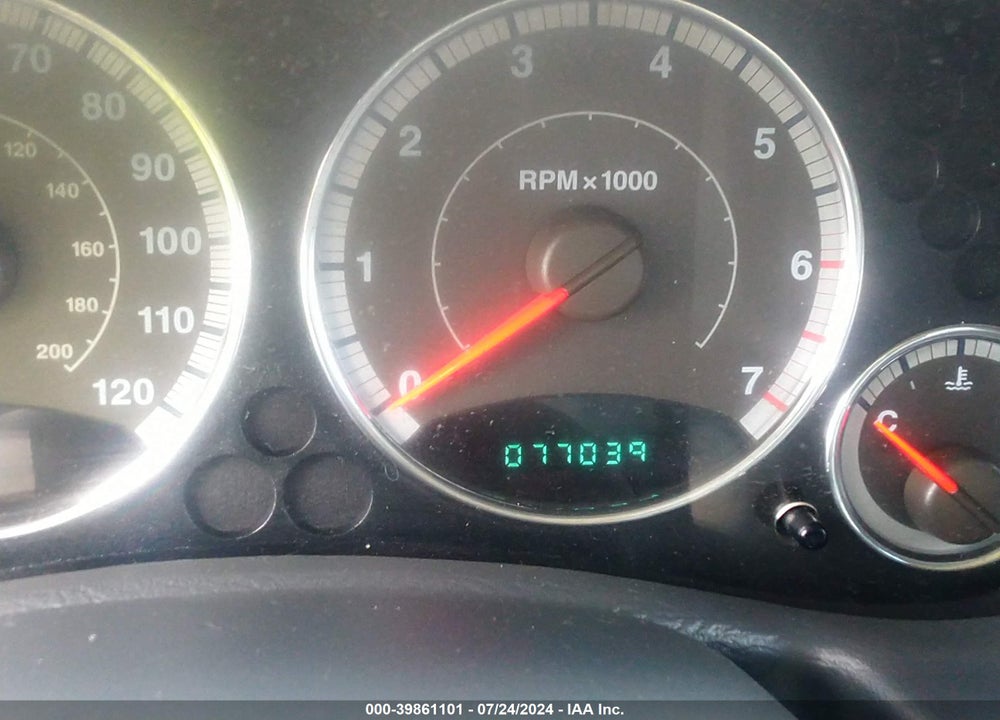 2005 JEEP LIBERTY LIMITED EDITION VIN: 1J4GL58K55W701222