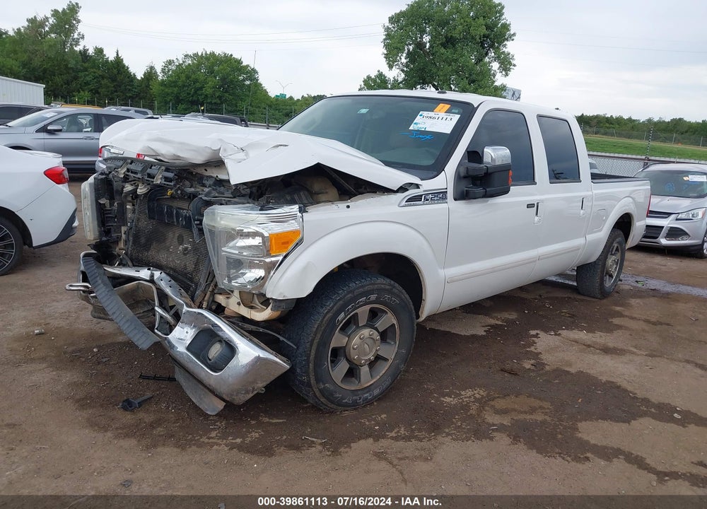 2011 FORD F-250 LARIAT VIN: 1FT7W2A60BEC29358