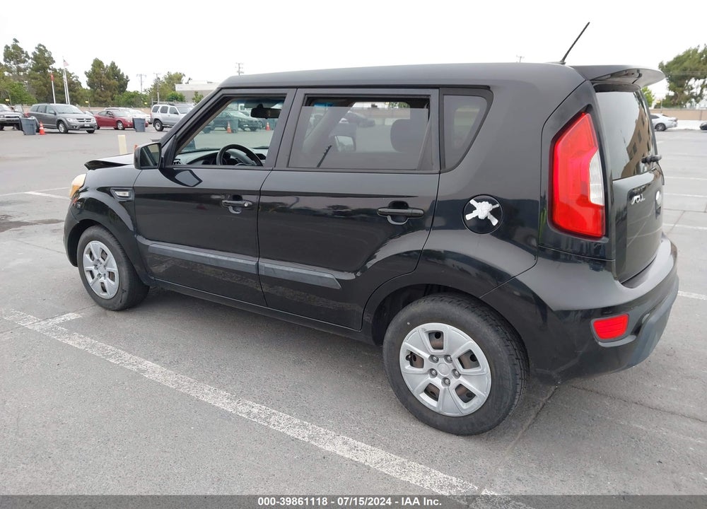 2013 KIA SOUL VIN: KNDJT2A55D7618641