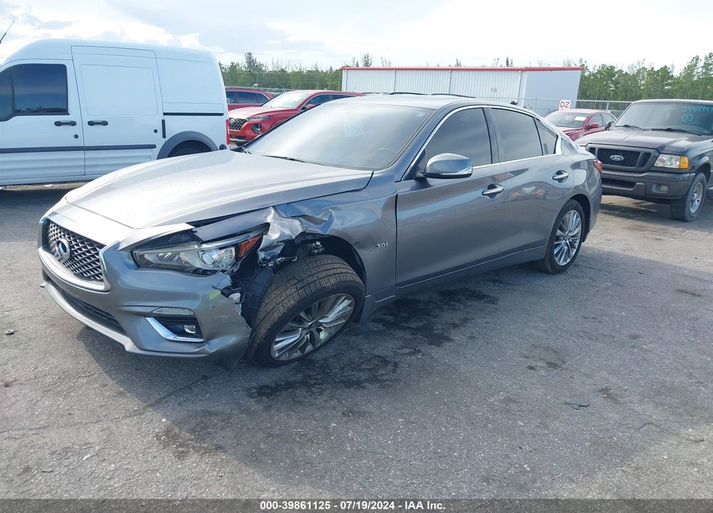 2019 INFINITI Q50 3.0T LUXE VIN: JN1EV7AP3KM512491