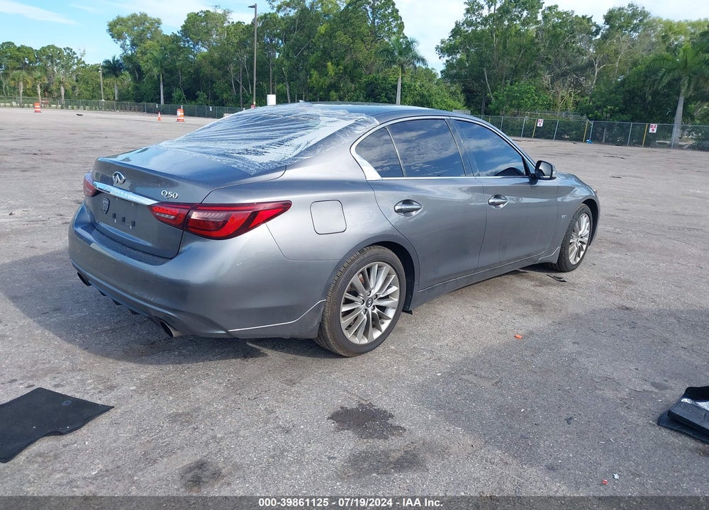 2019 INFINITI Q50 3.0T LUXE VIN: JN1EV7AP3KM512491