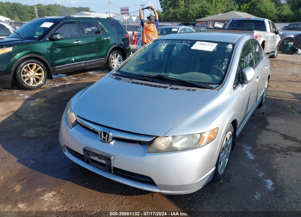 2008 HONDA CIVIC LX VIN: 2HGFA16508H352794