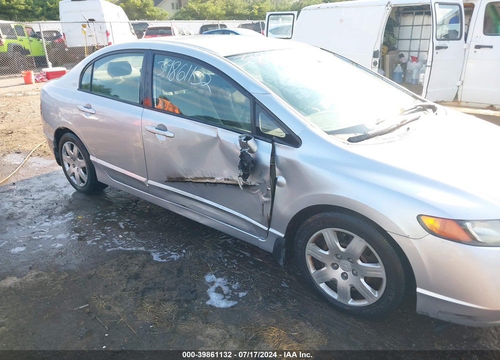 2008 HONDA CIVIC LX VIN: 2HGFA16508H352794