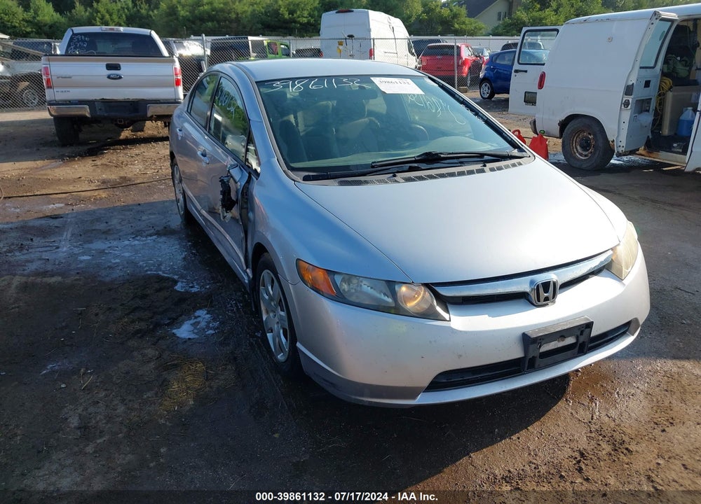 2008 HONDA CIVIC LX VIN: 2HGFA16508H352794