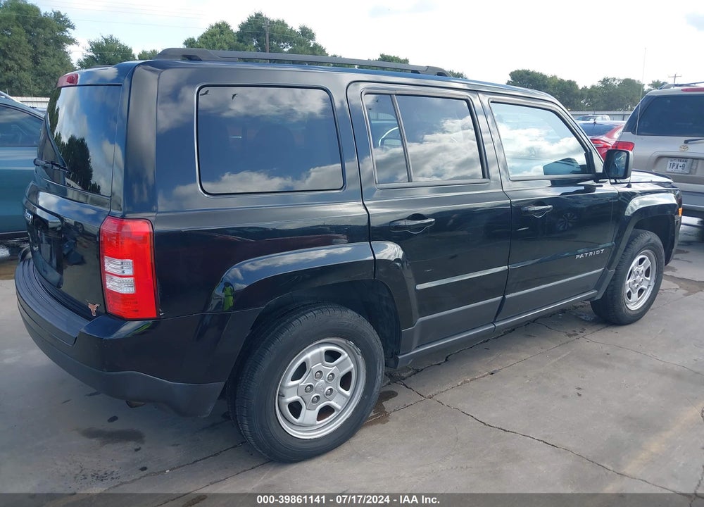 2013 JEEP PATRIOT SPORT VIN: 1C4NJPBA9DD260719