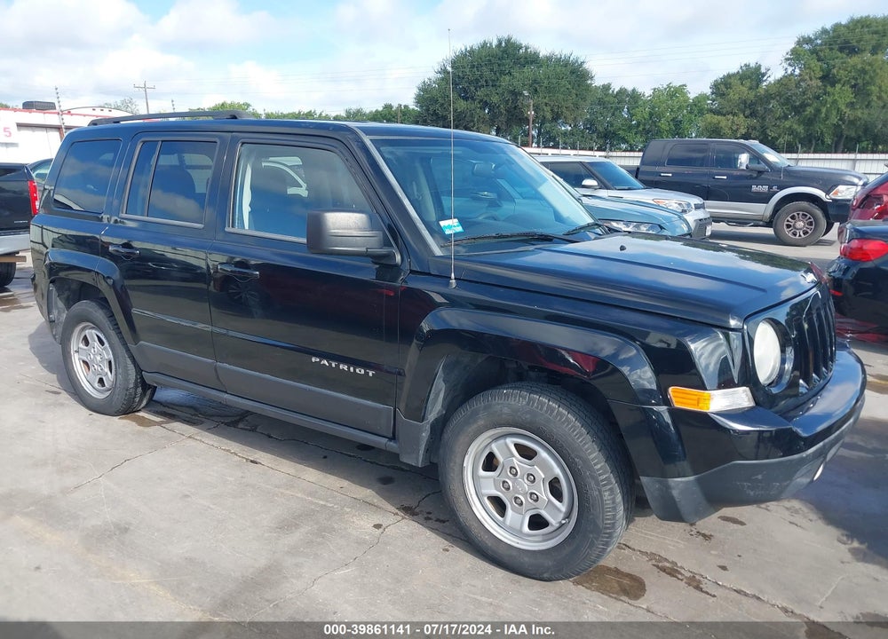 2013 JEEP PATRIOT SPORT VIN: 1C4NJPBA9DD260719