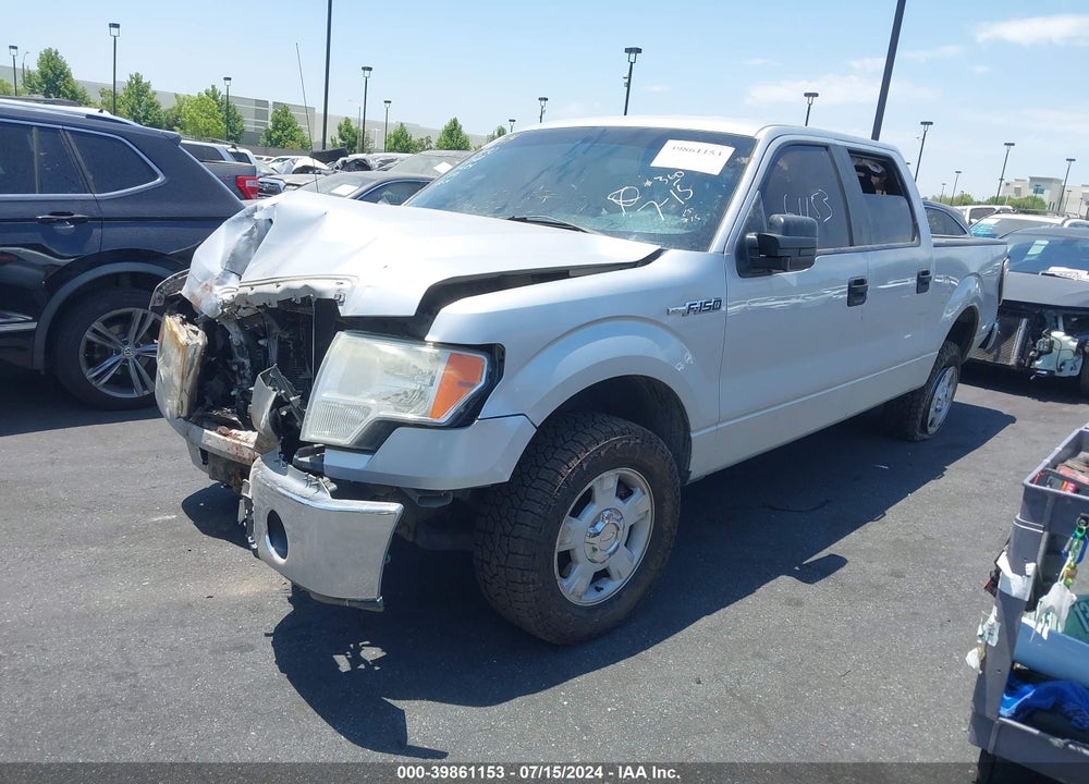 2013 FORD F-150 XLT VIN: 1FTEW1CMXDFA80595