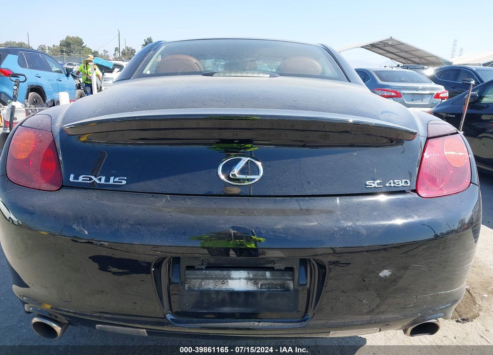 2004 LEXUS SC 430 VIN: JTHFN48Y940056746