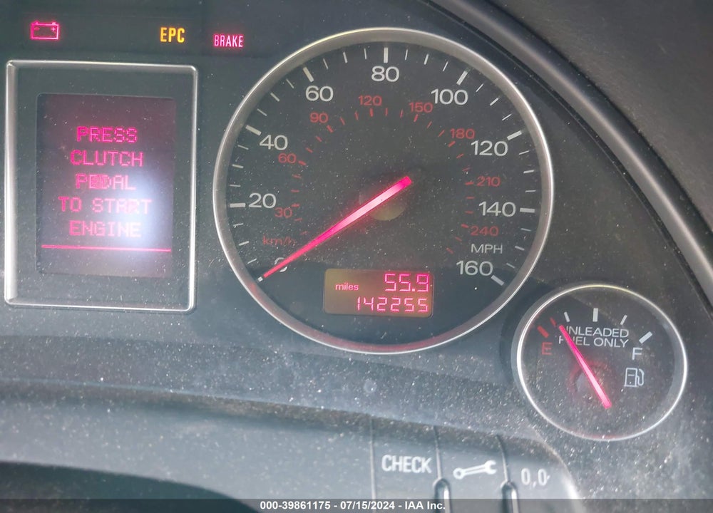 2002 AUDI A4 1.8T VIN: WAULC68EX2A230503