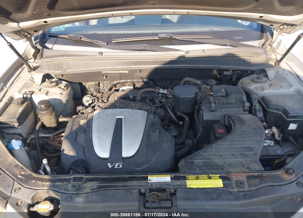 2010 HYUNDAI SANTA FE SE VIN: 5NMSHDAGXAH343498