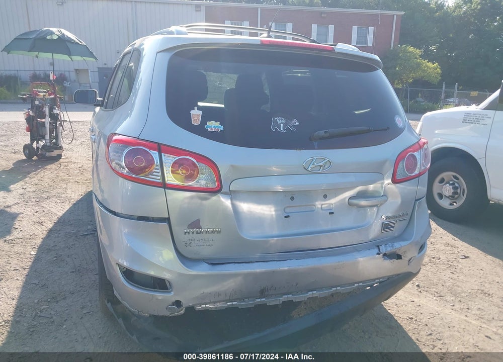 2010 HYUNDAI SANTA FE SE VIN: 5NMSHDAGXAH343498