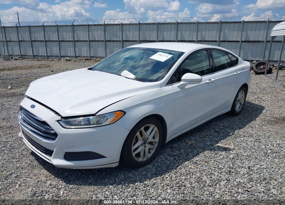2016 FORD FUSION SE VIN: 3FA6P0H78GR338219