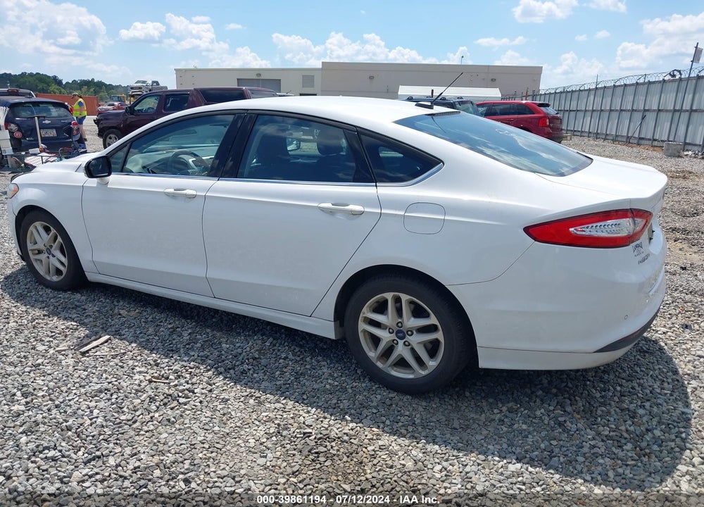 2016 FORD FUSION SE VIN: 3FA6P0H78GR338219