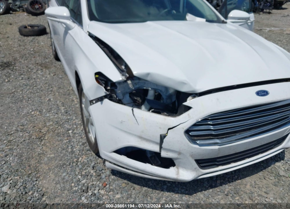 2016 FORD FUSION SE VIN: 3FA6P0H78GR338219