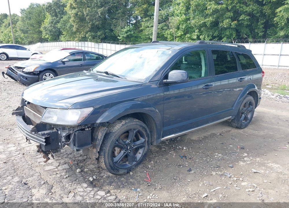 2018 DODGE JOURNEY CROSSROAD VIN: 3C4PDCGB1JT335848