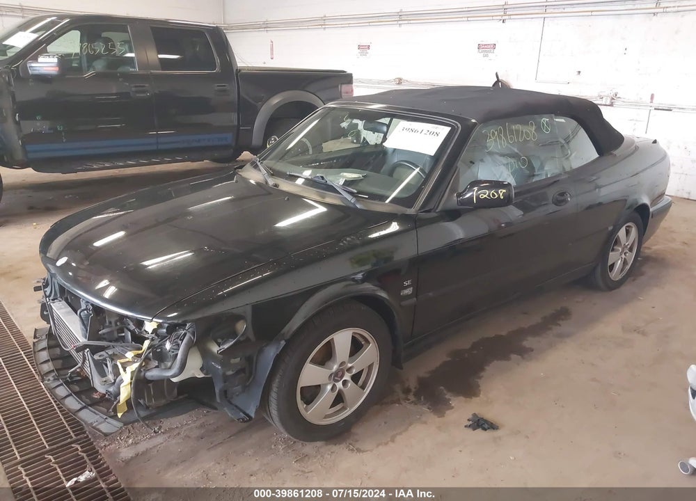 2002 SAAB 9-3 SE VIN: YS3DF75K127000143