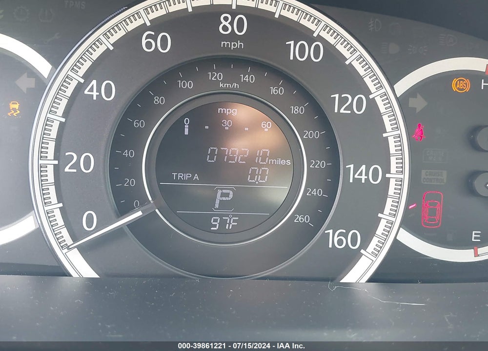 2015 HONDA ACCORD LX VIN: 1HGCR2F33FA235125