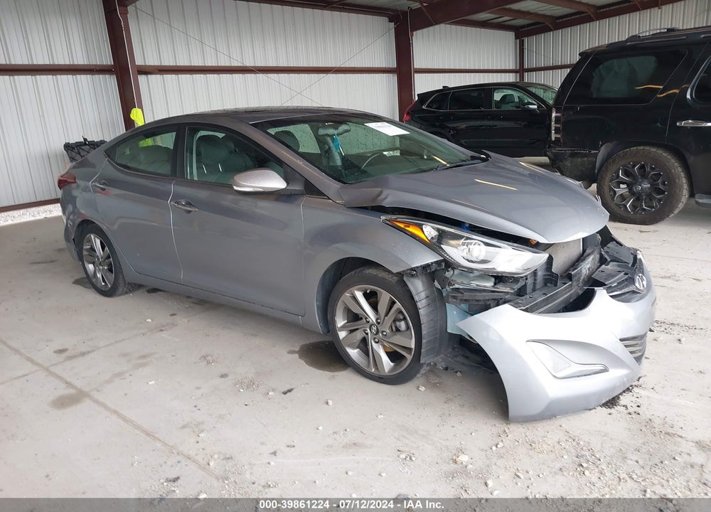 2014 HYUNDAI ELANTRA LIMITED VIN: KMHDH4AEXEU067213