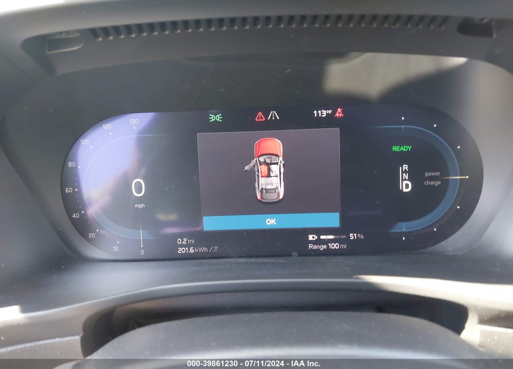 2023 VOLVO C40 RECHARGE PURE ELECTRIC TWIN ULTIMATE VIN: YV4ED3GM8P2032128