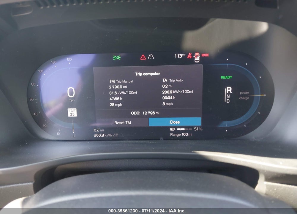 2023 VOLVO C40 RECHARGE PURE ELECTRIC TWIN ULTIMATE VIN: YV4ED3GM8P2032128