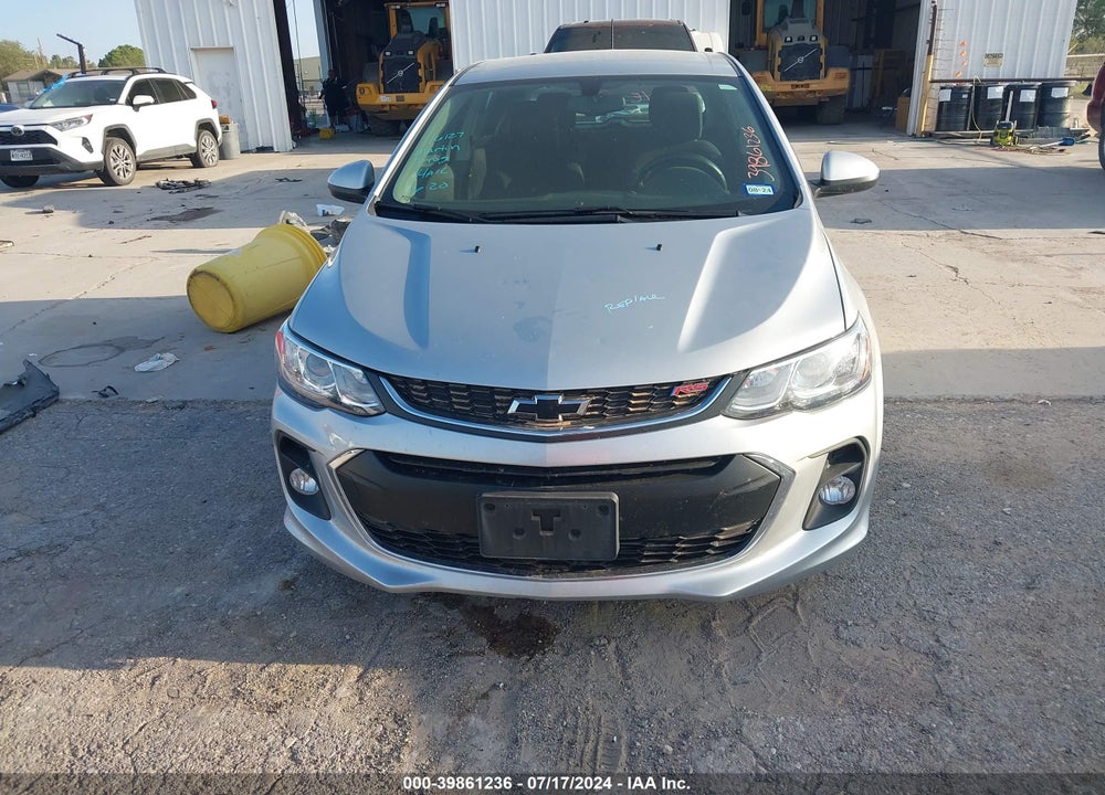 2020 CHEVROLET SONIC VIN: 1G1JD6SB2L4101024