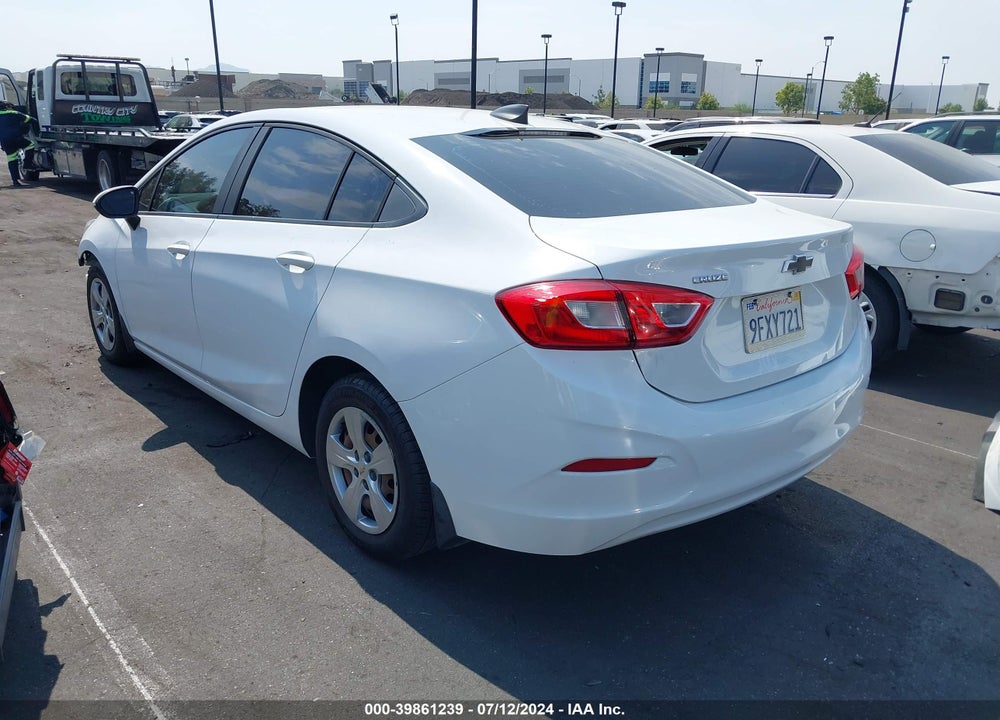 2018 CHEVROLET CRUZE LS AUTO VIN: 1G1BC5SM7J7116875