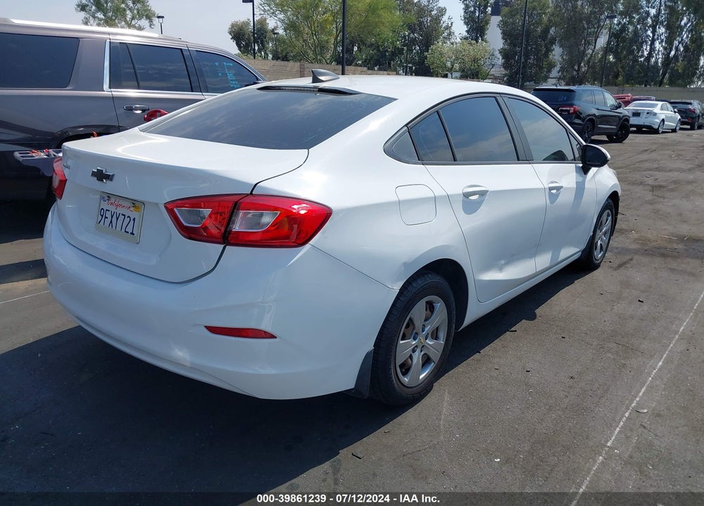 2018 CHEVROLET CRUZE LS AUTO VIN: 1G1BC5SM7J7116875
