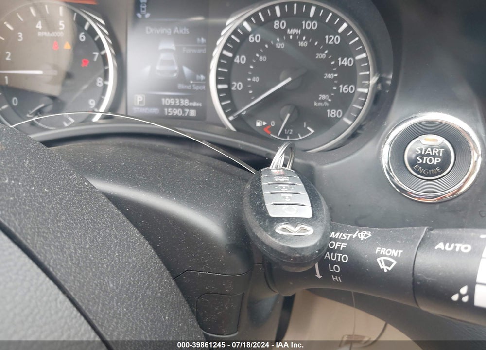 2019 INFINITI Q50 3.0T LUXE VIN: JN1EV7AR4KM551446