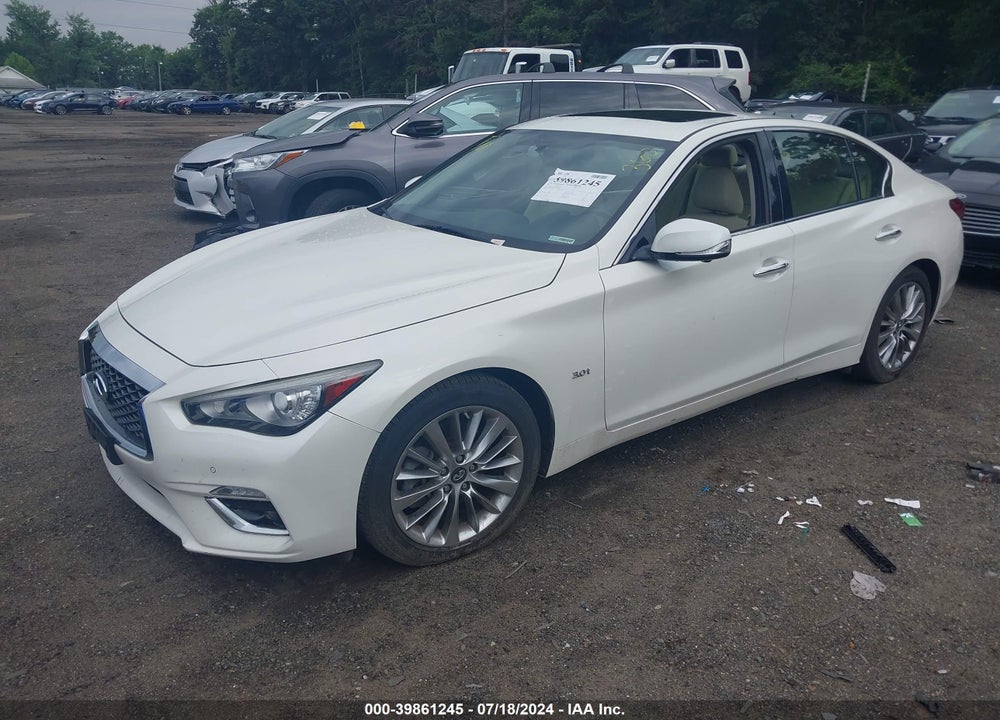 2019 INFINITI Q50 3.0T LUXE VIN: JN1EV7AR4KM551446