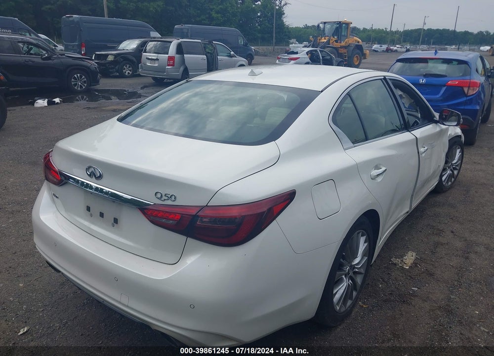 2019 INFINITI Q50 3.0T LUXE VIN: JN1EV7AR4KM551446