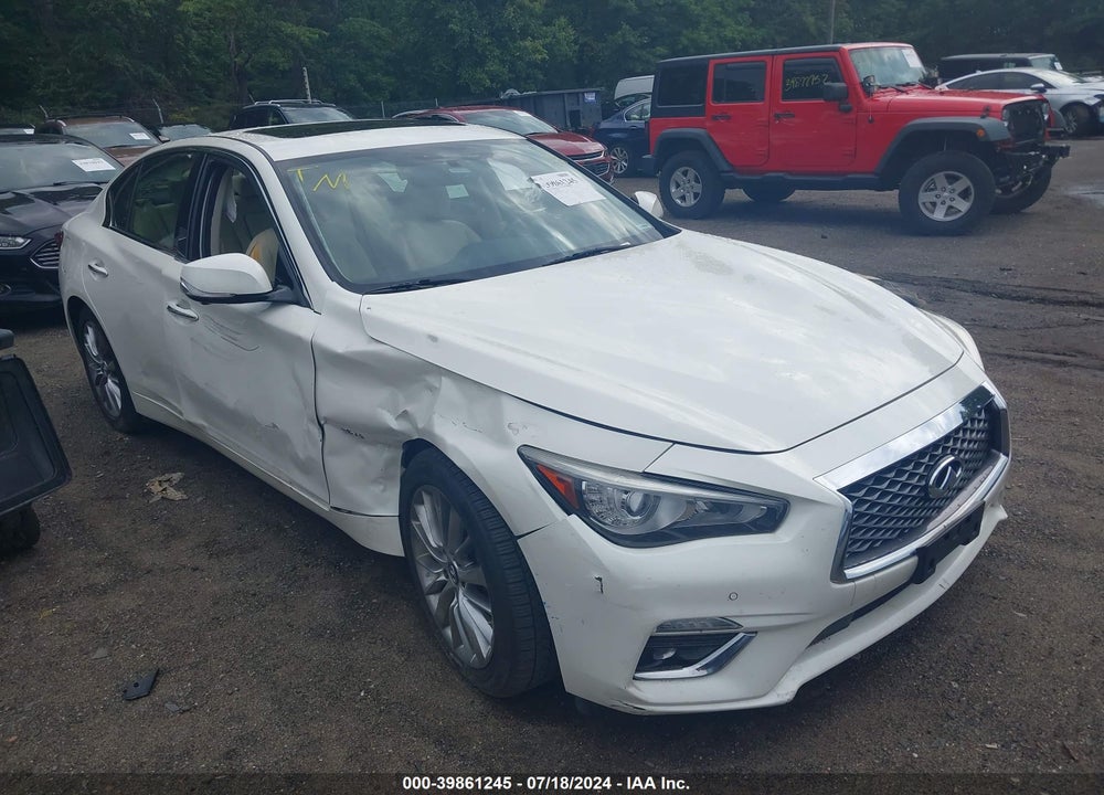2019 INFINITI Q50 3.0T LUXE VIN: JN1EV7AR4KM551446
