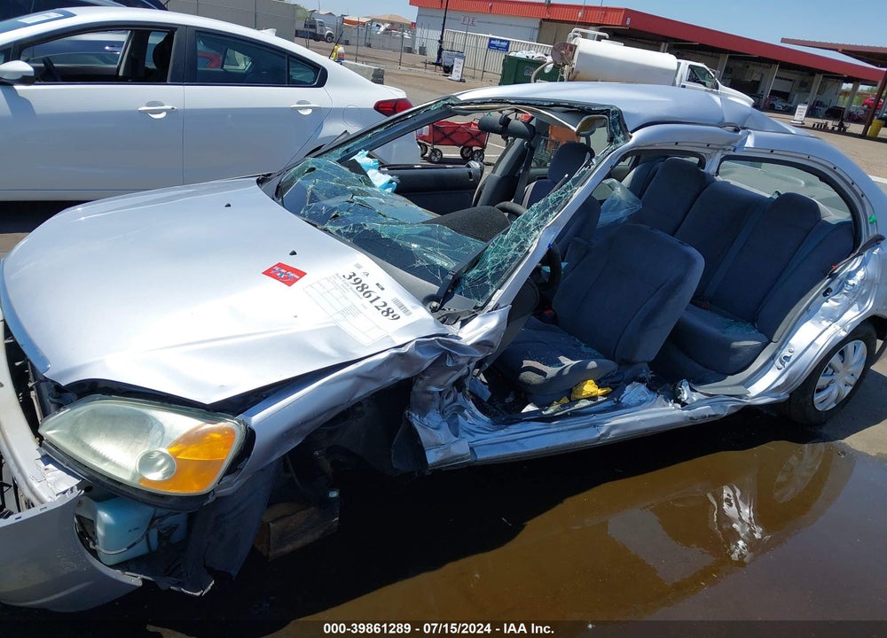2002 HONDA CIVIC LX VIN: 1HGES16542L029819
