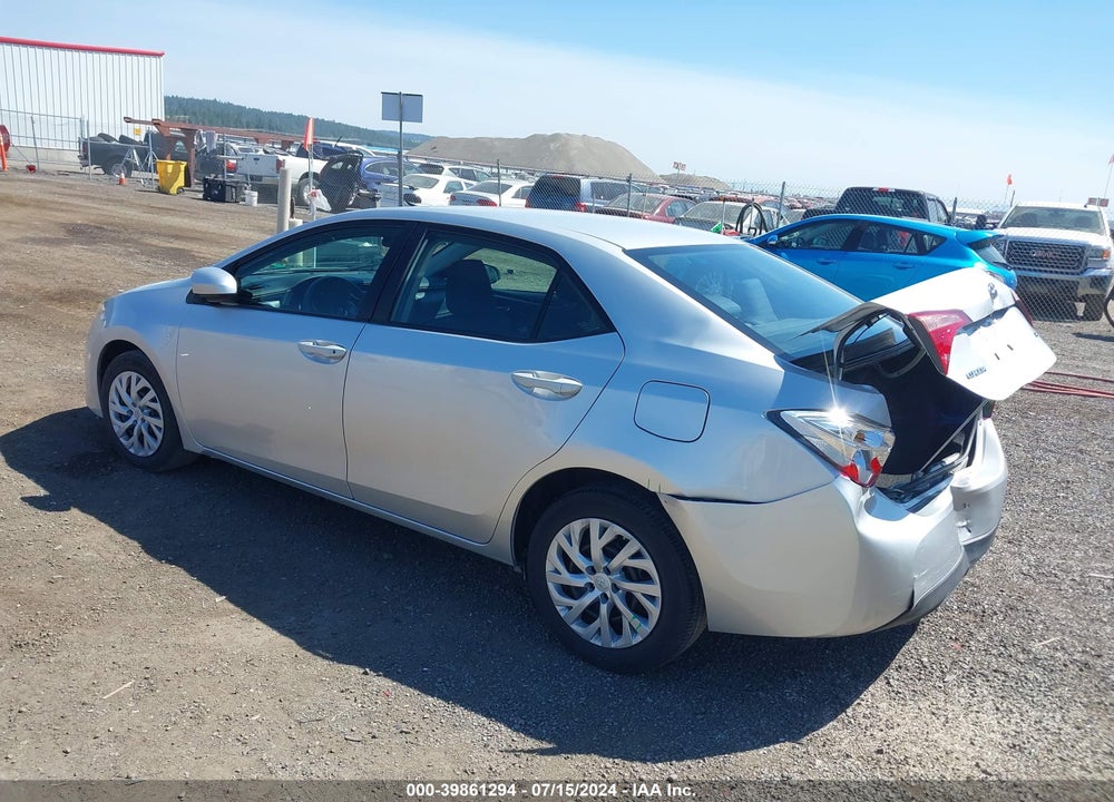 2019 TOYOTA COROLLA LE VIN: 2T1BURHE6KC235612
