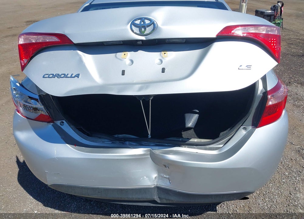2019 TOYOTA COROLLA LE VIN: 2T1BURHE6KC235612