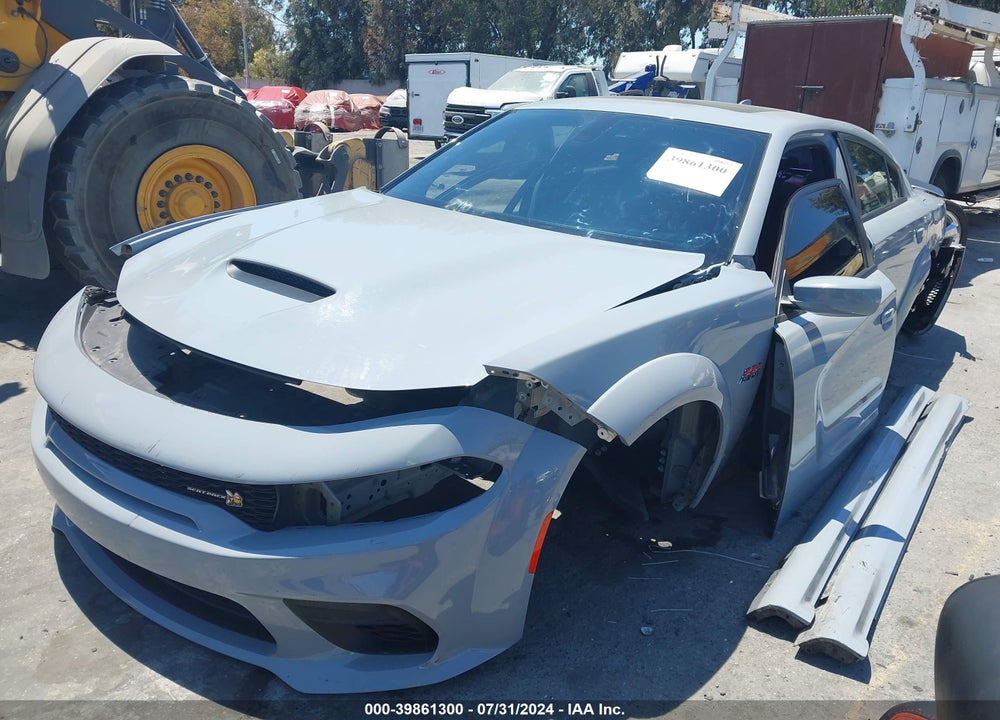 2022 DODGE CHARGER SCAT PACK WIDEBODY VIN: 2C3CDXGJ3NH205621