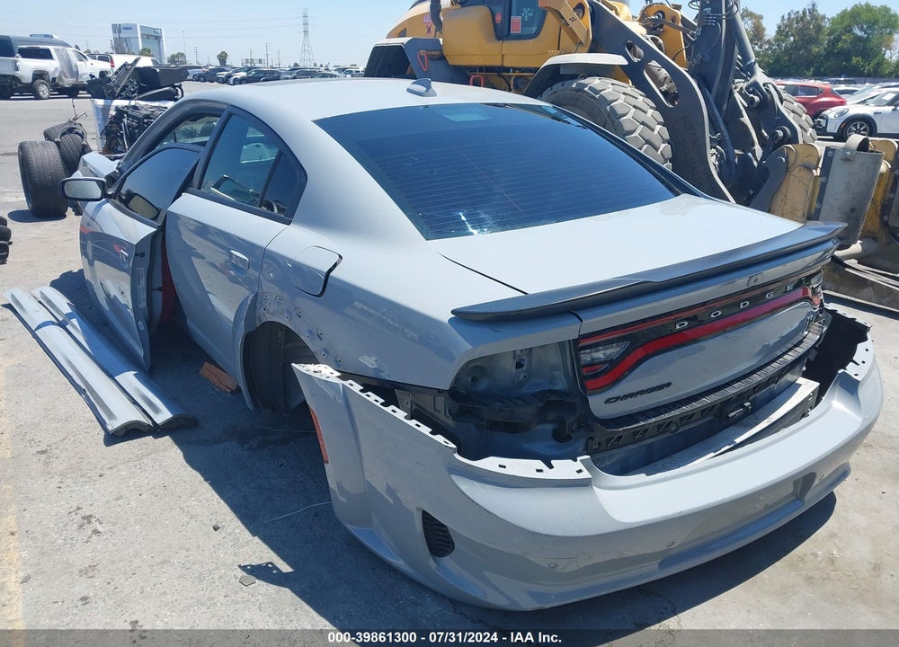 2022 DODGE CHARGER SCAT PACK WIDEBODY VIN: 2C3CDXGJ3NH205621