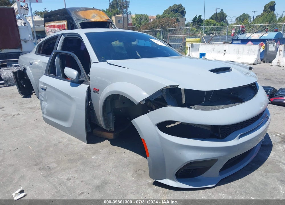 2022 DODGE CHARGER SCAT PACK WIDEBODY VIN: 2C3CDXGJ3NH205621