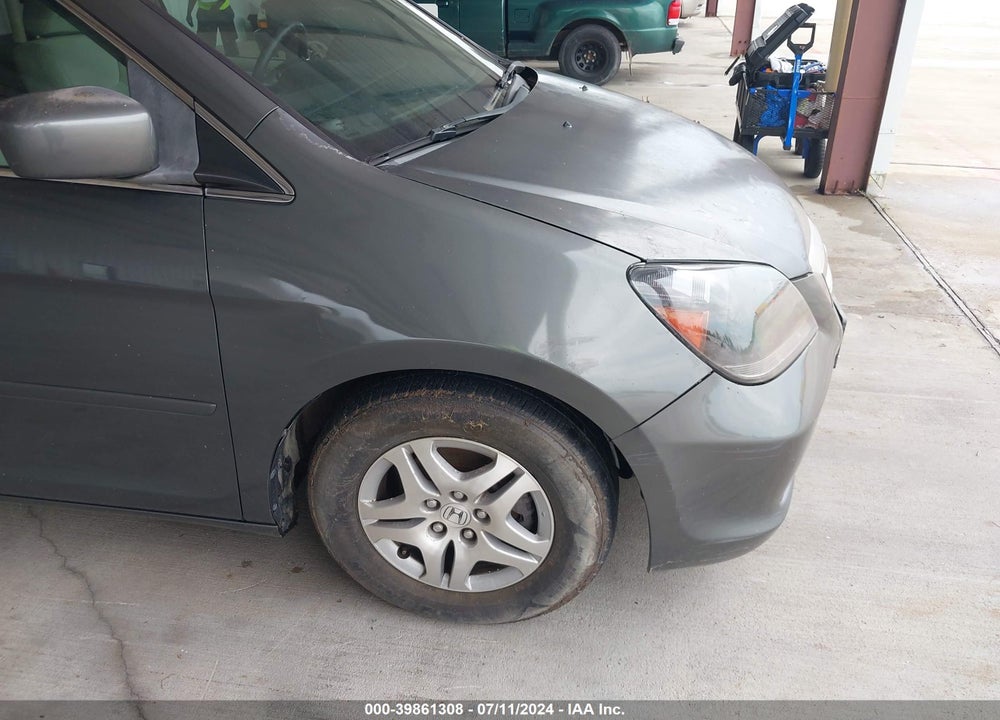 2007 HONDA ODYSSEY EX VIN: 5FNRL38497B437739