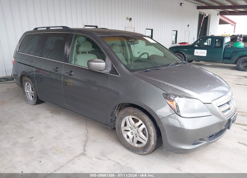 2007 HONDA ODYSSEY EX VIN: 5FNRL38497B437739