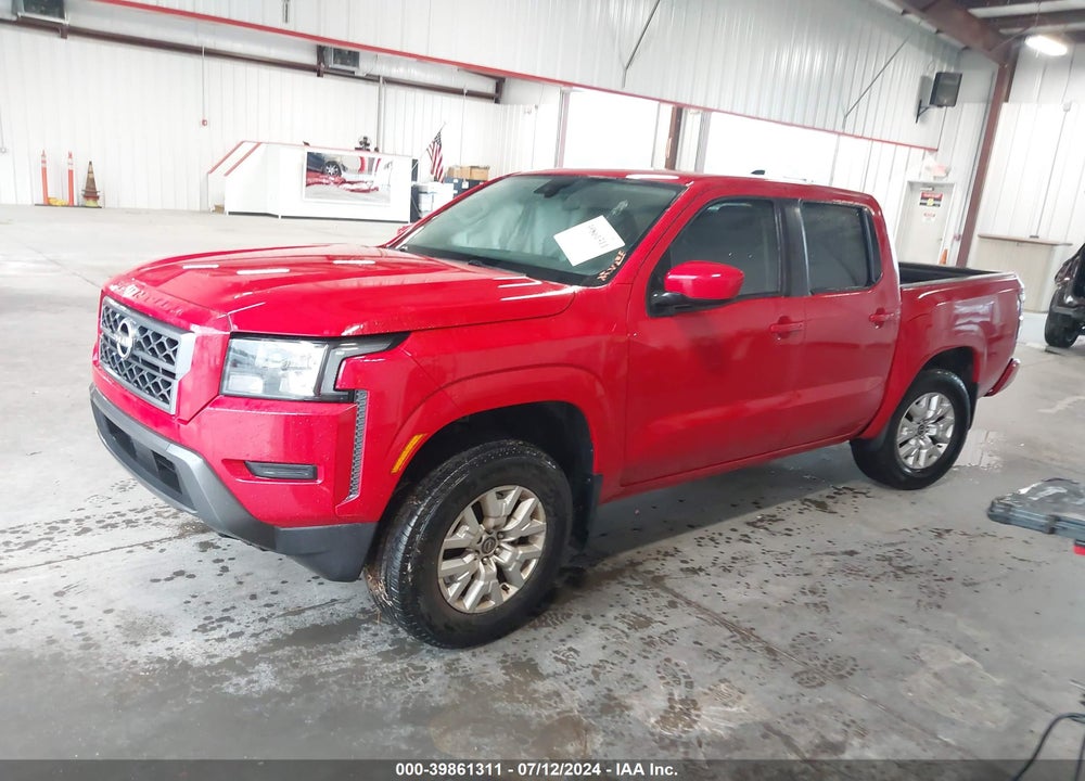 2022 NISSAN FRONTIER SV 4X4 VIN: 1N6ED1EK4NN690403