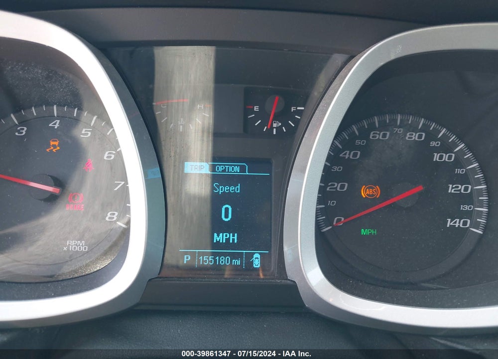 2013 CHEVROLET EQUINOX 1LT VIN: 1GNFLEEK0DZ129616