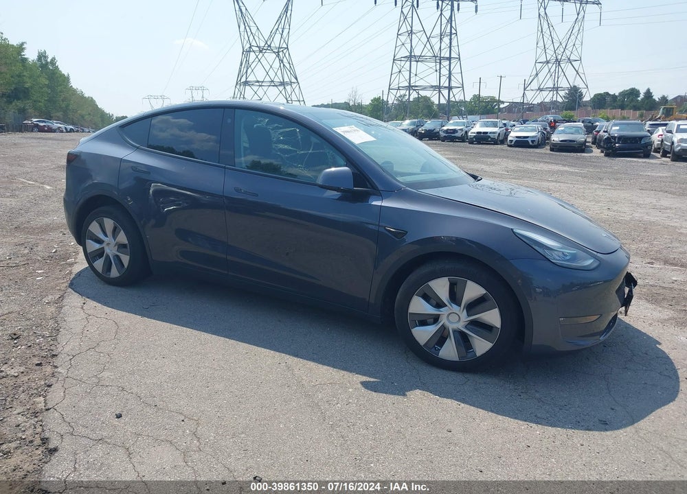 2021 TESLA MODEL Y LONG RANGE DUAL MOTOR ALL-WHEEL DRIVE VIN: 5YJYGDEE9MF273472