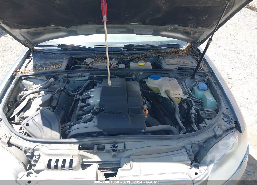 2005 AUDI A4 2.0T VIN: WAUDF68E75A449712