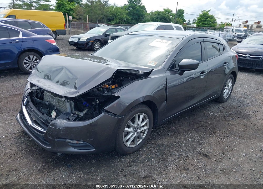 2017 MAZDA 3 SPORT VIN: 3MZBN1K78HM135856