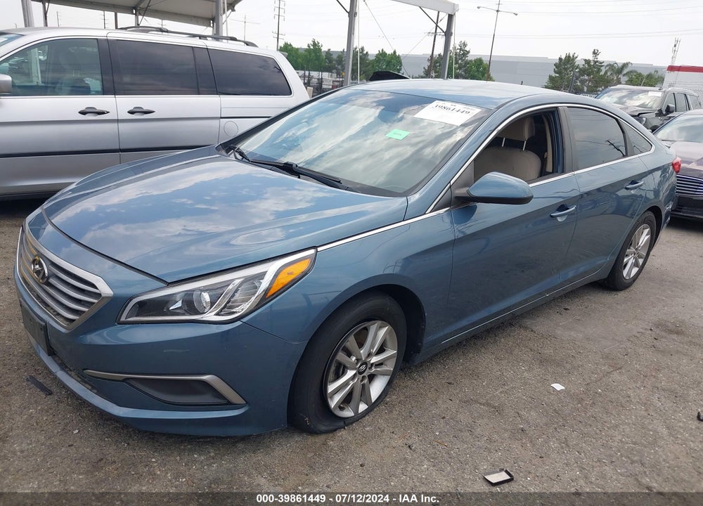 2017 HYUNDAI SONATA SE VIN: 5NPE24AF4HH552433