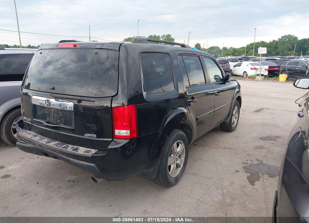 2009 HONDA PILOT EX-L VIN: 5FNYF48629B048891