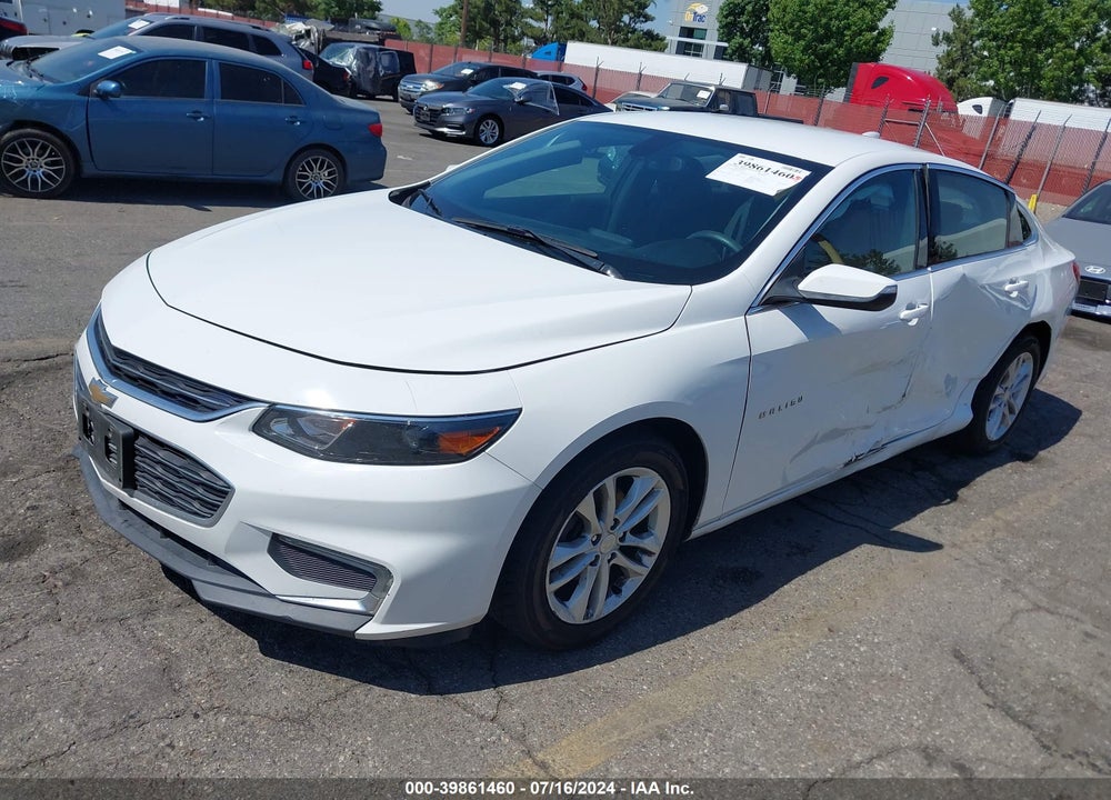 2018 CHEVROLET MALIBU LT VIN: 1G1ZD5ST2JF128702
